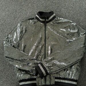 Pam & Gela mirror ball track jacket!  Size m🪩